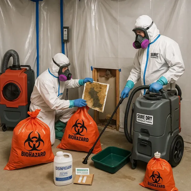 Contaminated Water Handling Protocols process in Mayo, SC